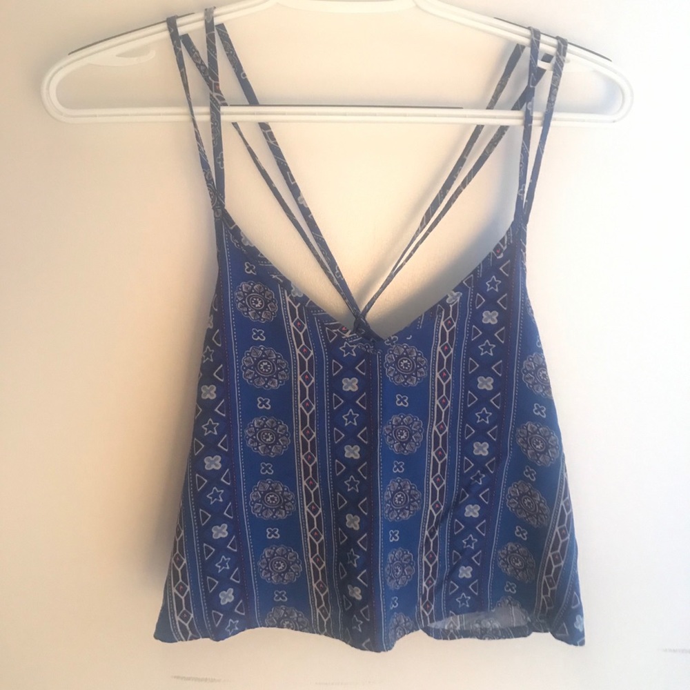 Hollister flower top XS